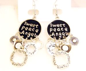 boucles oreilles anges - angel