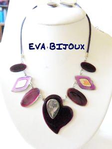 collier coeur �maux 