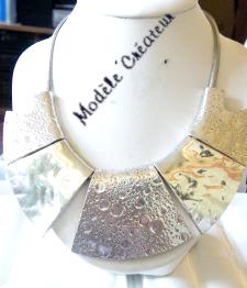 COLLIER TRIBAL INOX