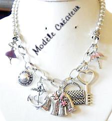 Collier cr�ateur italien